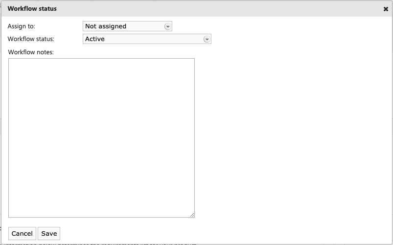 Technical file workflow